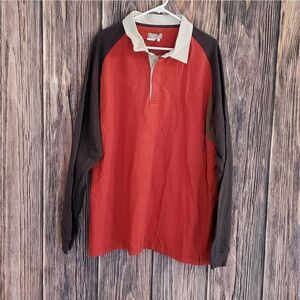 The Territory Ahead XXL 100% Cotton Long Sleeve Polo